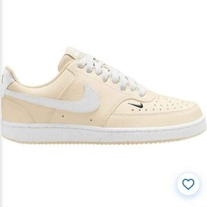 Nike White and Cream Eco-Friendly Sneakers